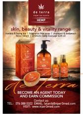 DE Terra Hemp Skincare products