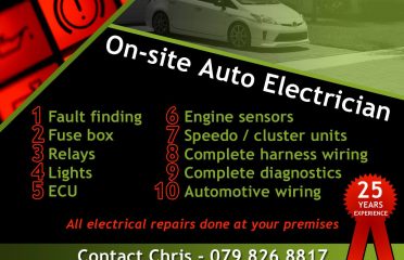 Mobile Auto Electrical & Diagnostic Services