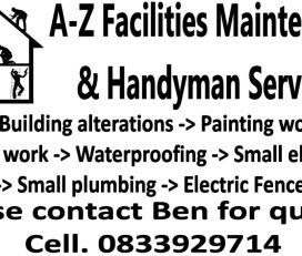 A – Z Facilities Maintenance & Handyman Services