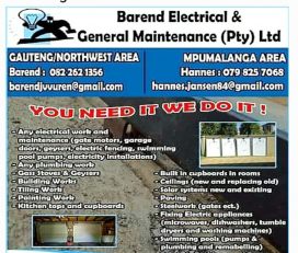 Barend Electrical and General Maintenance