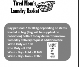 Tired Mom’s Laundry Service